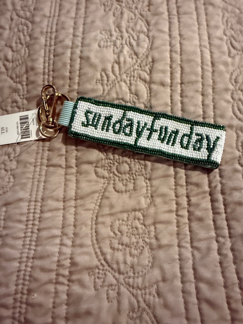Anthropology Beaded Keychain - Picture 3 of 4